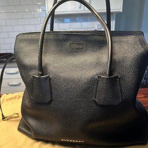 Burberry Pebble Leather Tote Bag